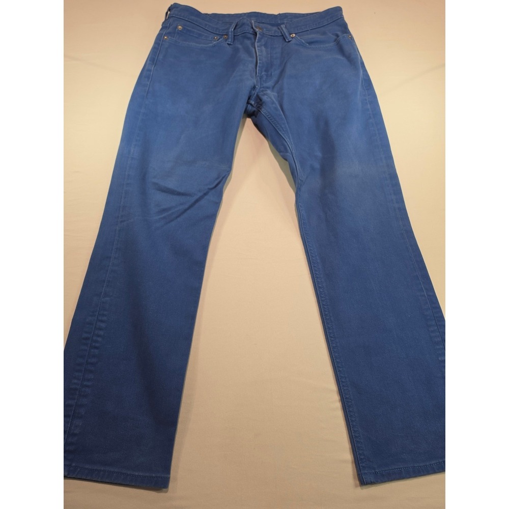 Levis 511 Slim Fit Jeans Mens 36x30 Blue Twill Denim Pants 19111-0094